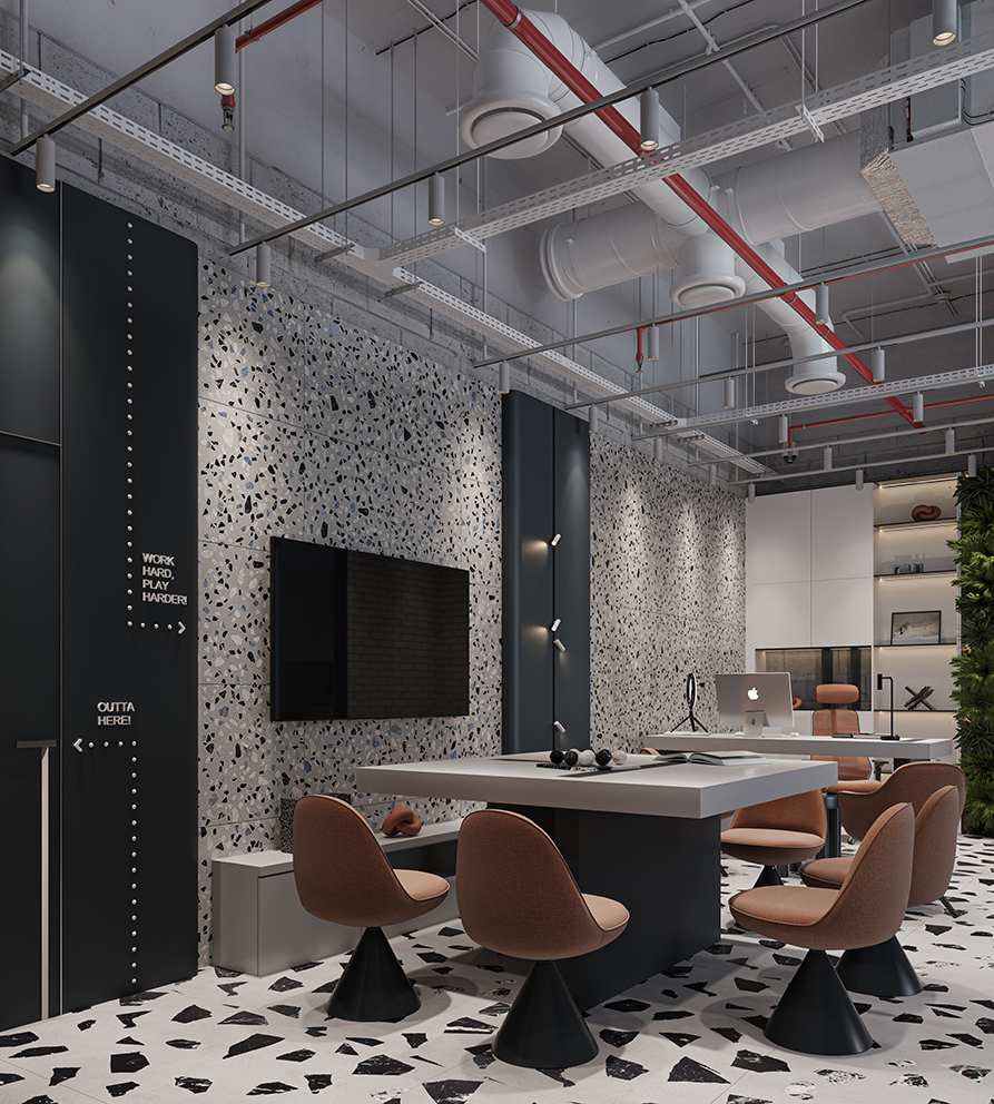 Executive Area – Functional and Modern Design at Thamana Sales Office