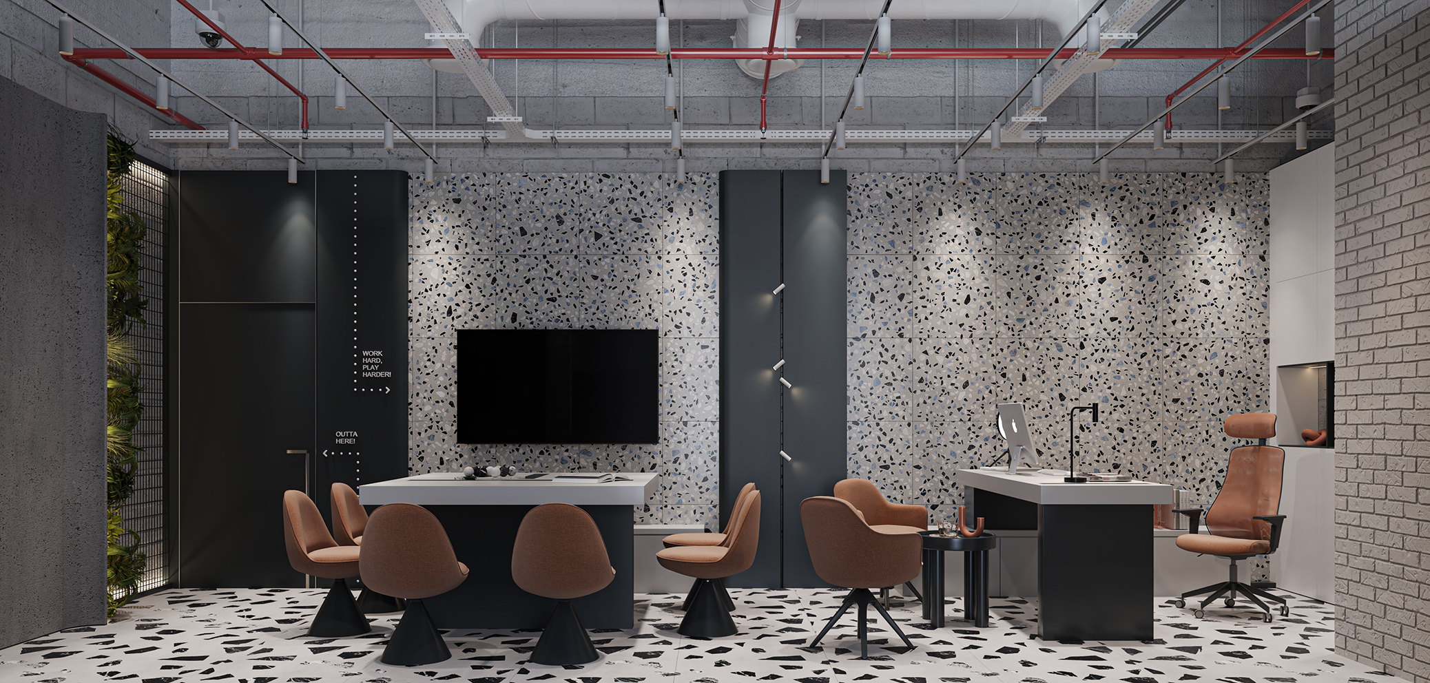 Collaboration Zone – Light-Tone Finishes with Contemporary Mood