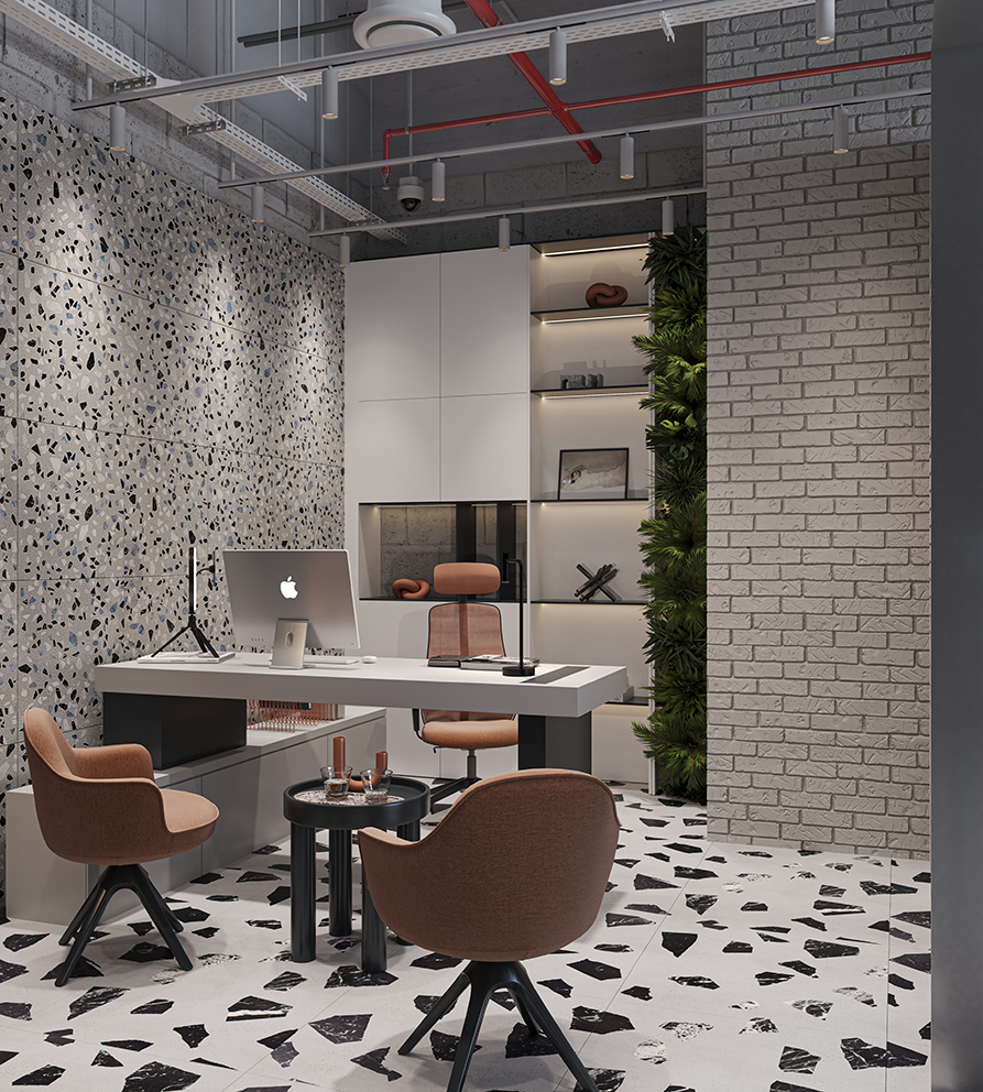 Executive Director Corner – Minimalist Contemporary Design