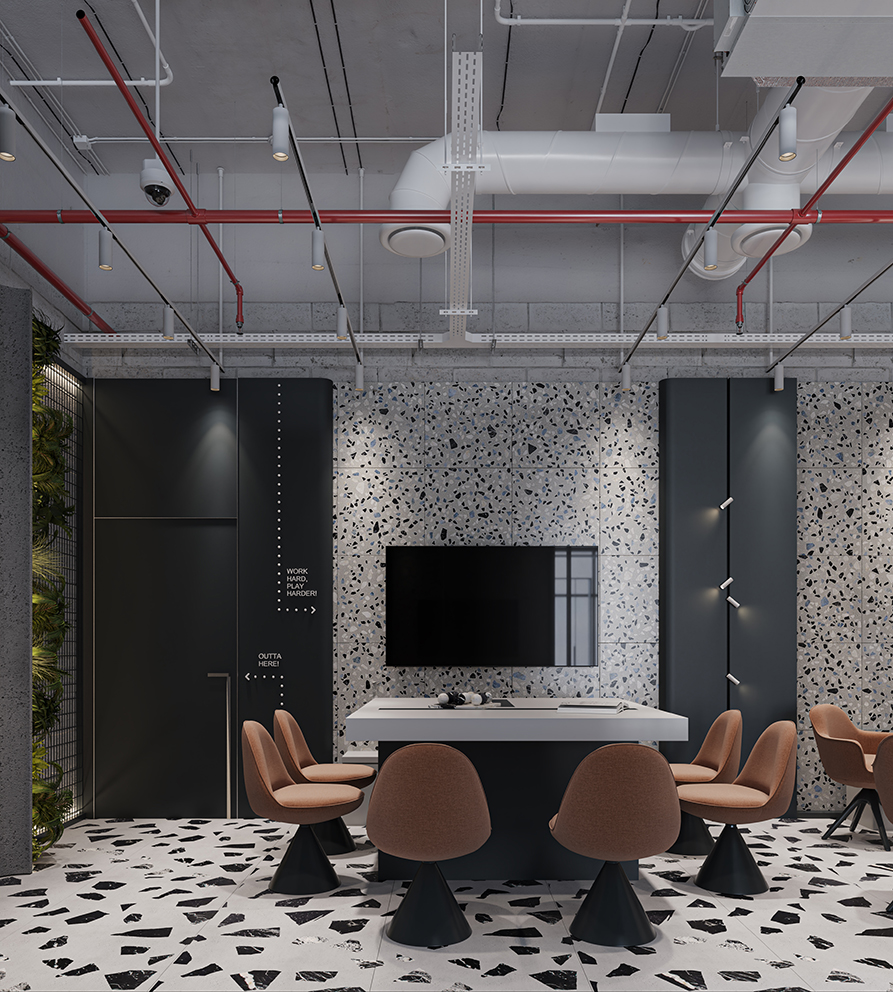 Contemporary Meeting Room – Sleek and Professional Design