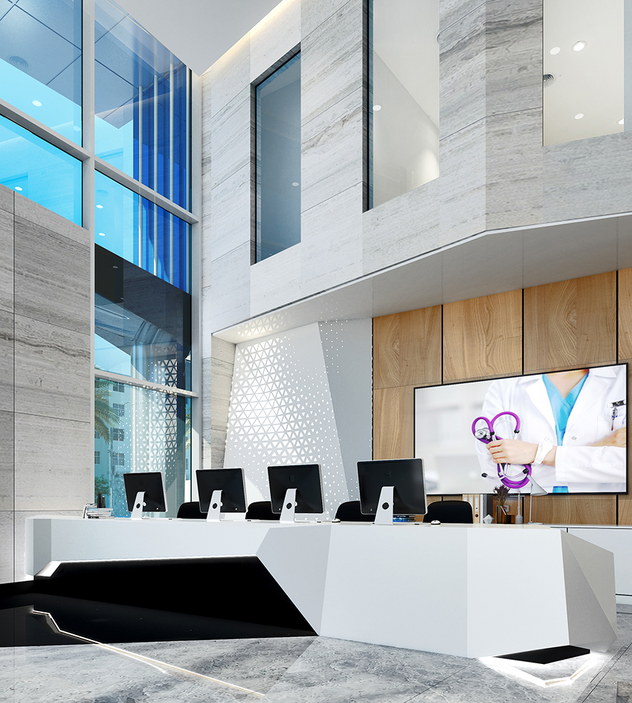 Main Entrance Lobby of Dr. Samir Abbas Clinics in Riyadh 04